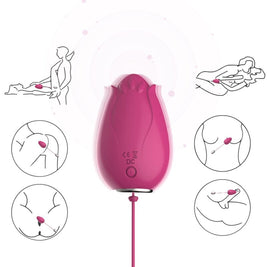 Mandala Egg Stimolatore G-Spot con Telecomando Fucsia Premium - immagine 4