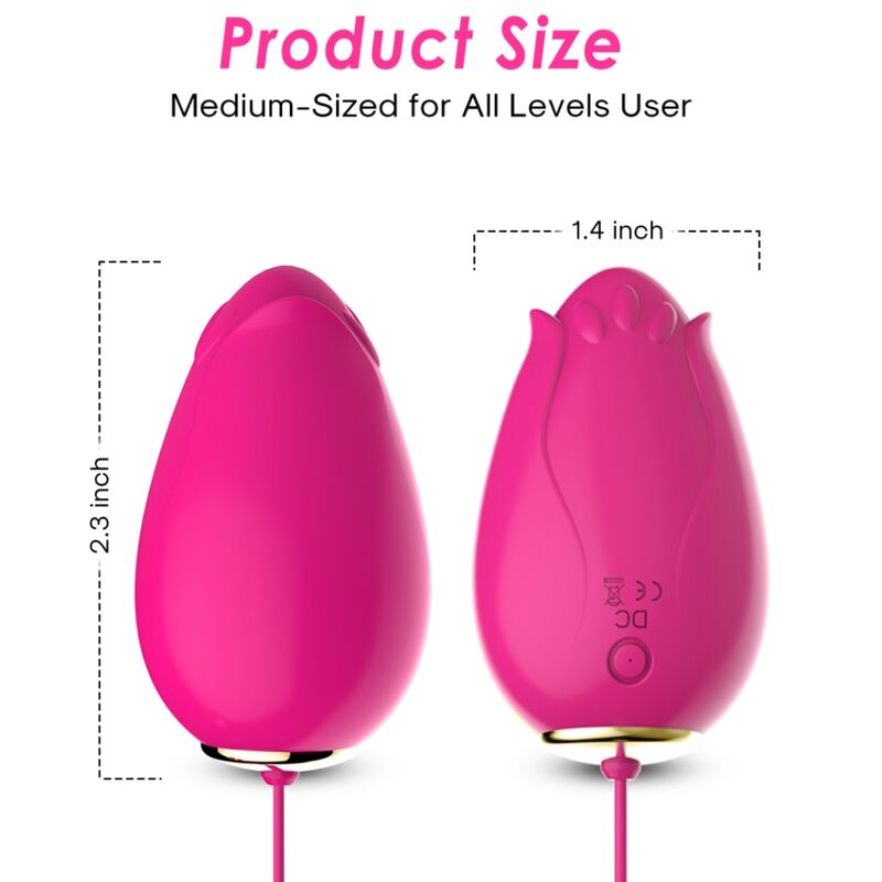 Mandala Egg Stimolatore G-Spot con Telecomando Fucsia Premium - immagine 5