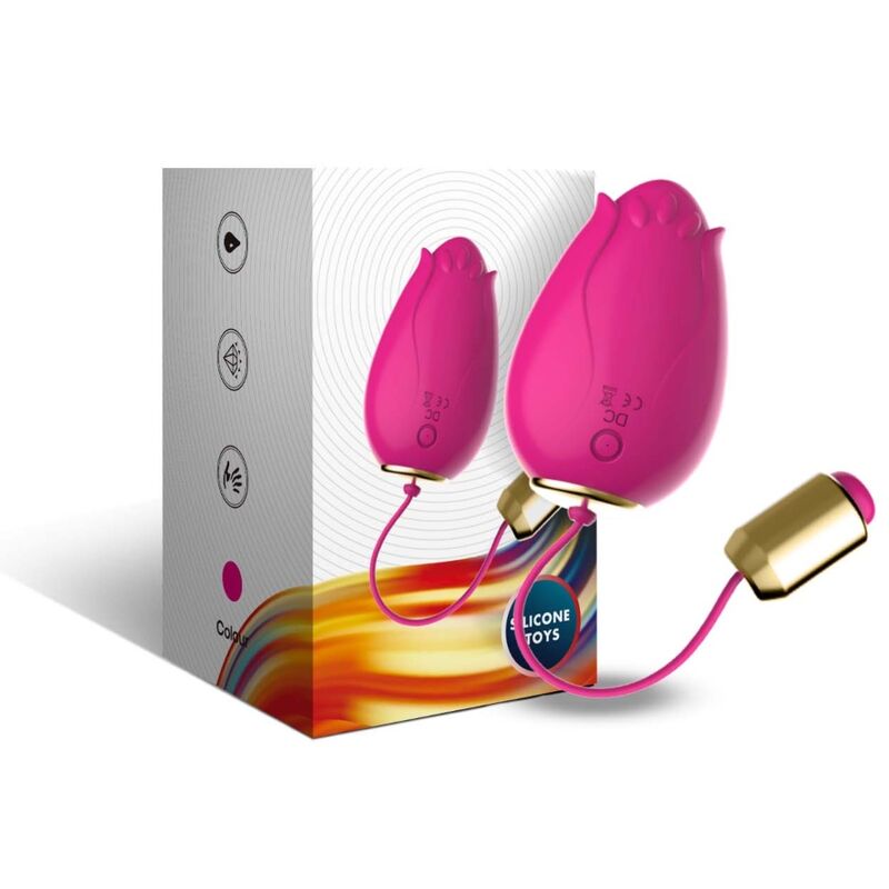 Mandala Egg Stimolatore G-Spot con Telecomando Fucsia Premium - immagine 6