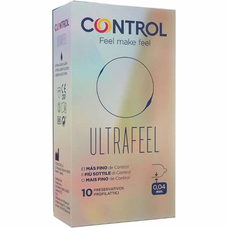 Control Adapta Finissimo Ultrafeel - Preservativi Sottili 10pz