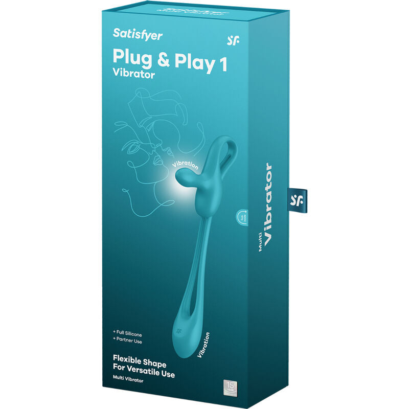 Satisfyer - Multivibratore Flessibile Plug &Amp; Play 1