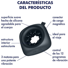 Satisfyer - Masturbatore E Vibratore Ring Stroker