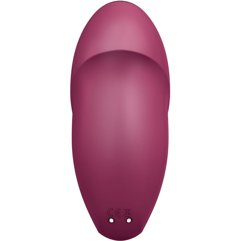 Satisfyer Tap & Climax Vibratore Clitorideo Premium in Silicone - immagine 3