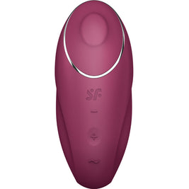 Satisfyer Tap & Climax Vibratore Clitorideo Premium in Silicone
