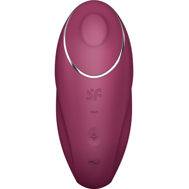Satisfyer Tap & Climax Vibratore Clitorideo Premium in Silicone