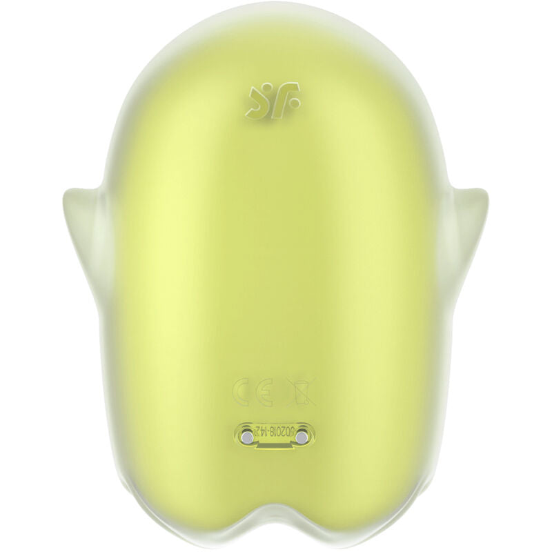 SATISFYER - GHOST AIR PULSE & VIBRATORE BIANCO