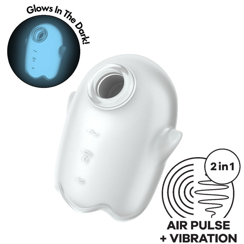Satisfyer Ghost Stimolatore Air Pulse con Vibrazione Premium - immagine 4