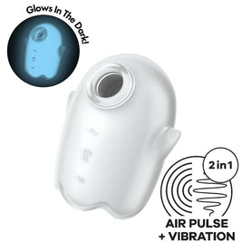 Satisfyer Ghost Stimolatore Air Pulse con Vibrazione Premium - immagine 4
