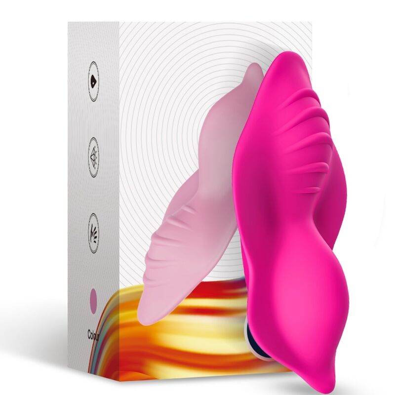 Whisper Slip Vibratore Indossabile con Telecomando Fucsia - immagine 4