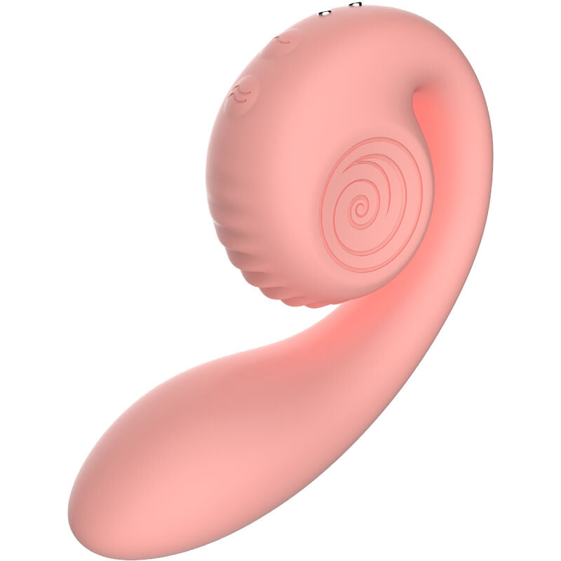 Snail Vibe Gizi Stimolatore Doppio in Silicone Premium Rosa - immagine 2