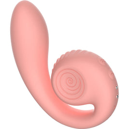 Snail Vibe Gizi Stimolatore Doppio in Silicone Premium Rosa