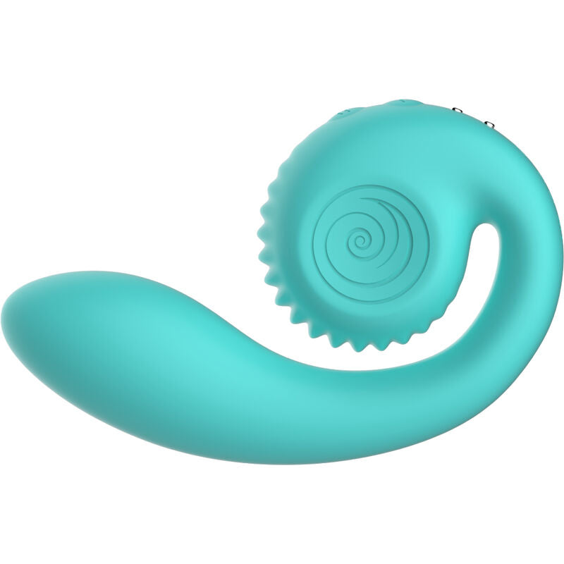 SNAIL VIBE - GIZI DUAL STIMOLATORE TURCHESE