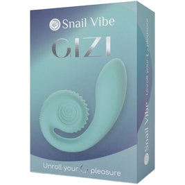 SNAIL VIBE - GIZI DUAL STIMOLATORE TURCHESE