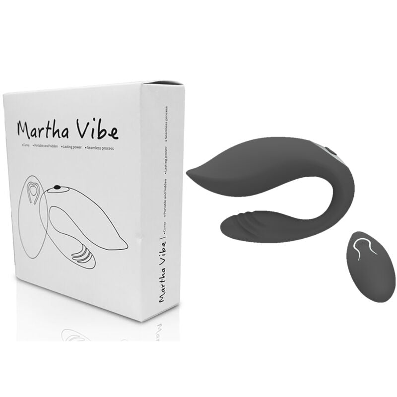 Armony - Vibratore Martha Per Coppie Nero Telecomando
