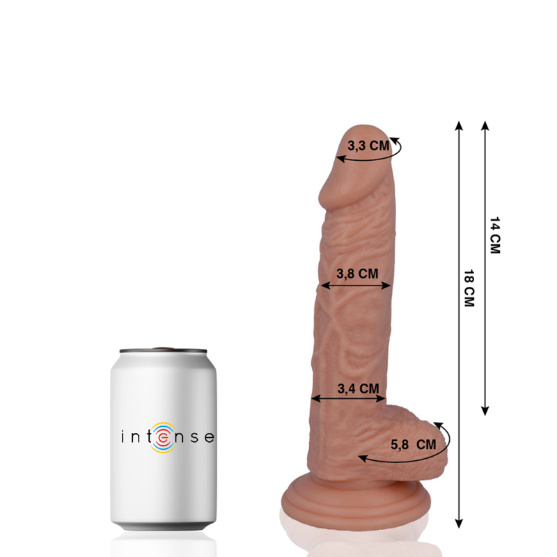 Mr Intense - 11 Cazzi Realistici 18 Cm -O- 3,8 Cm
