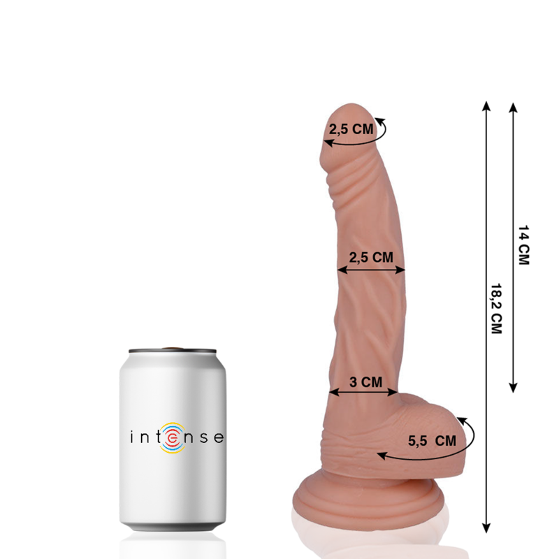MR INTENSE Dildo Realistico 18.2 cm