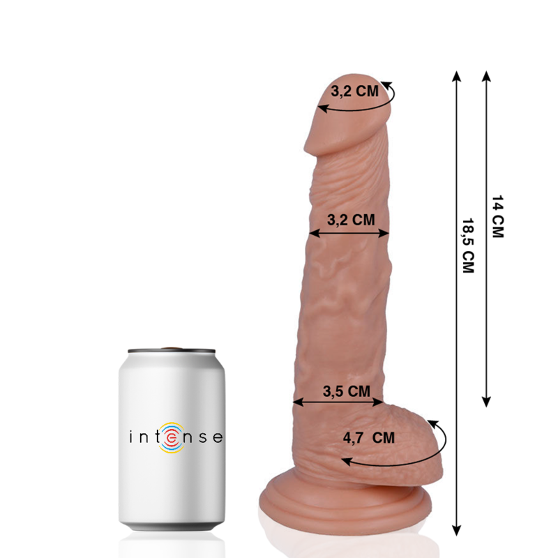 Mr Intense - 13 Cazzi Realistici 18,5 Cm -O- 3,2 Cm
