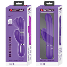 Intense Vibratore Multifunzione G-Spot Premium in Silicone Viola - immagine 4