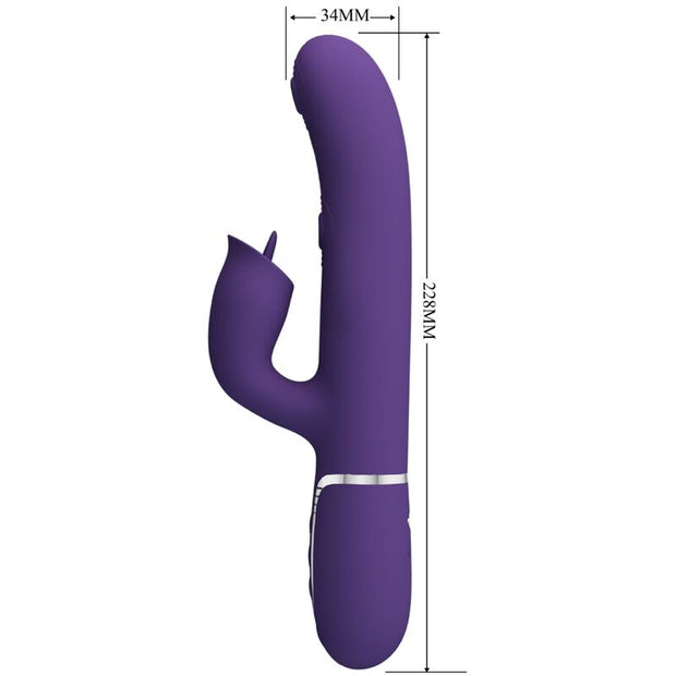 Intense Vibratore Rabbit con Stimolatore Premium Body-Safe - immagine 2