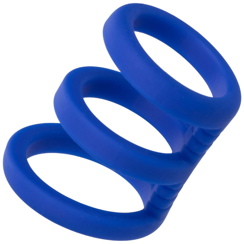 Calexotics - Gabbia Tripla Per Cazzi Admiral Blu