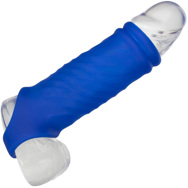 Calexotics - Admiral Wave Protezione Per Pene In Silicone Liquido Blu