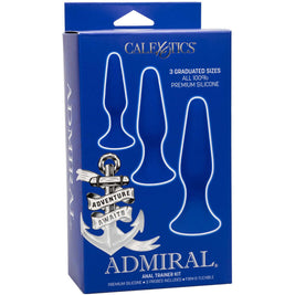 Calexotics - Admiral Kit 3 Plug Anale Blu