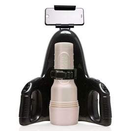 Fleshlight - Go Masturbador Torque Ice + Universal Launch + Lubrificante Aqua Quality 50 Ml