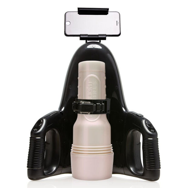 Fleshlight - Go Masturbador Torque Ice + Universal Launch + Lubrificante Aqua Quality 50 Ml