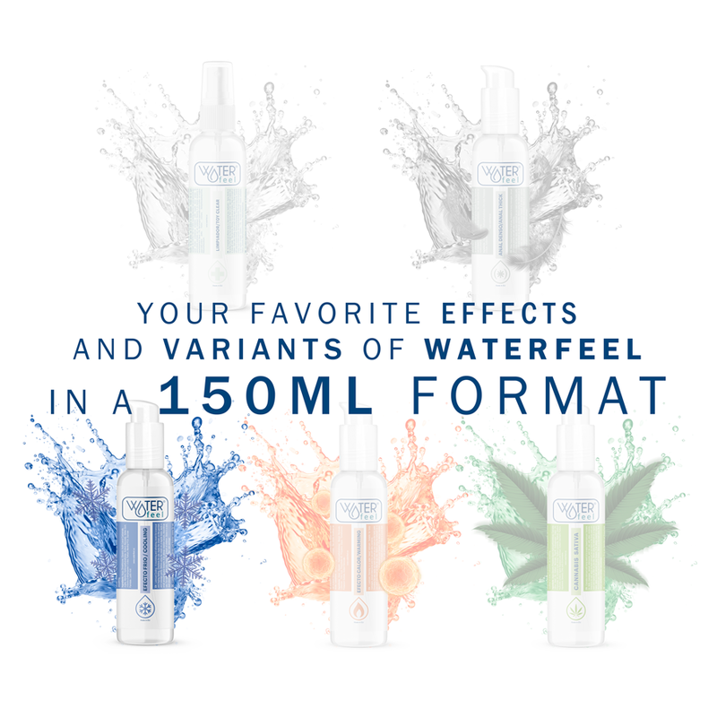 Waterfeel - Lubrificante Effetto Freddo 150 Ml