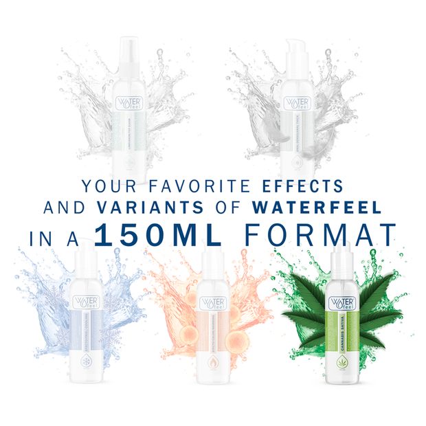 Waterfeel Lubrificante al CBD 150ml - Base Acqua Premium - immagine 2