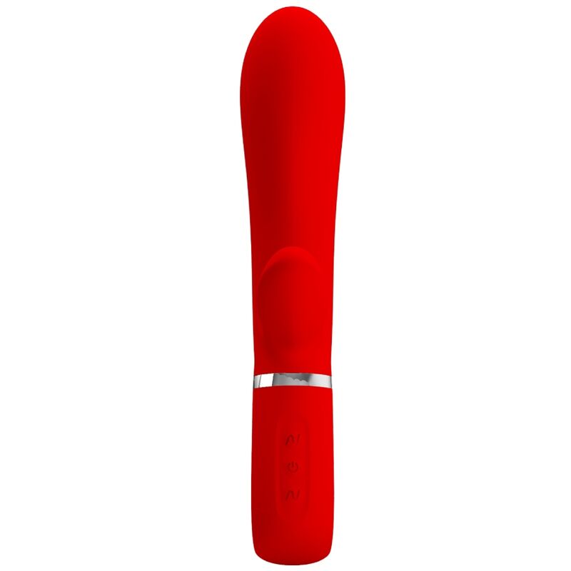 Intense Thomas Vibratore Punto G Multifunzione in Silicone Rosso - immagine 2
