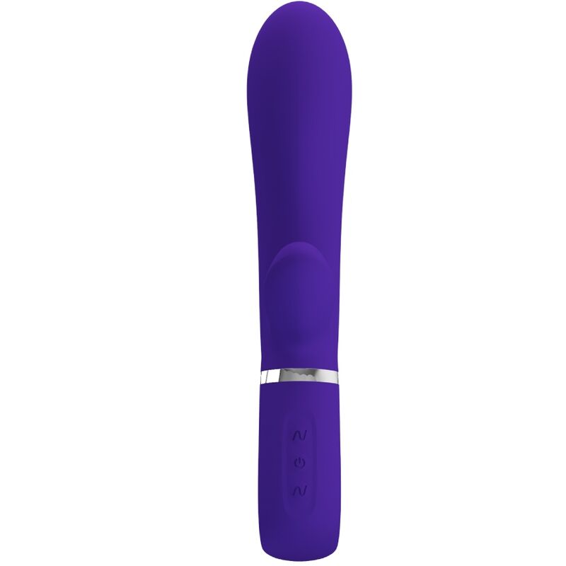 Intense Thomas Vibratore Punto G Multifunzione in Silicone Viola - immagine 2