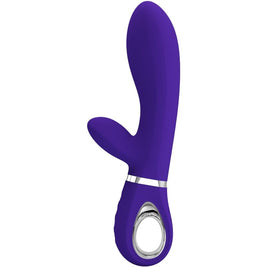 Intense Thomas Vibratore Punto G Multifunzione in Silicone Viola