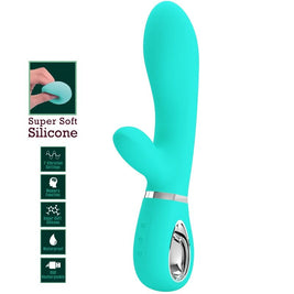 Intense Thomas Vibratore Punto G Multifunzione Verde Acqua - immagine 7