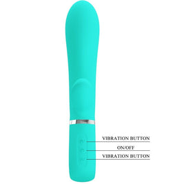 Intense Thomas Vibratore Punto G Multifunzione Verde Acqua - immagine 6