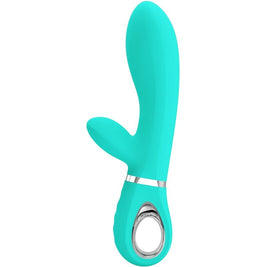 Intense Thomas Vibratore Punto G Multifunzione Verde Acqua