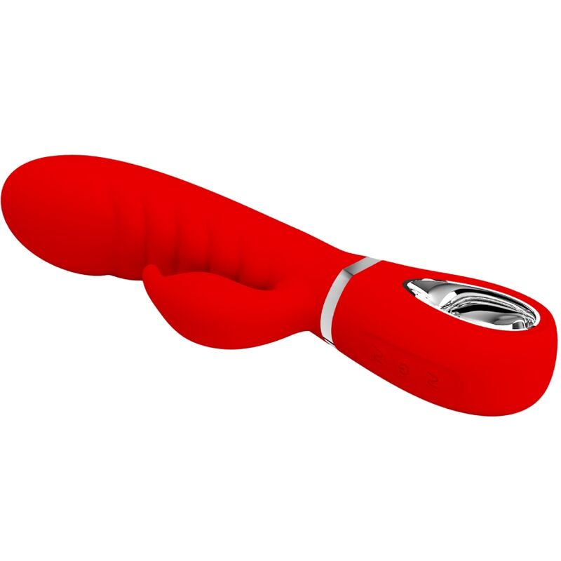 Pretty Love - Vibratore Multifunzione Punto G Rosso Prescott