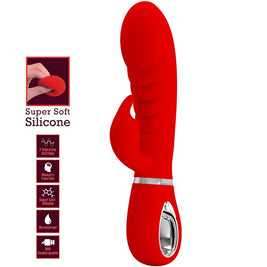 Pretty Love - Vibratore Multifunzione Punto G Rosso Prescott