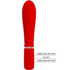 Intense Prescott Vibratore Punto G Multifunzione Rosso - immagine 6