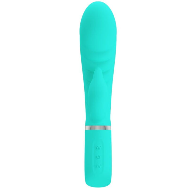 Intense Prescott Vibratore Punto G in Silicone Verde Acqua - immagine 2