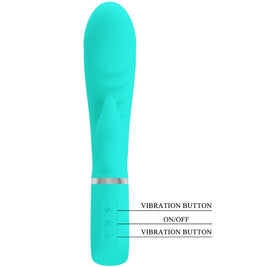 Pretty Love - Vibratore Multifunzione Punto G Prescott Verde Acqua