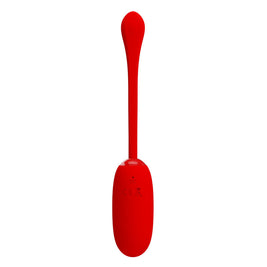 Pretty Love - Julius Uovo Vibrante Ricaricabile Impermeabile Rosso