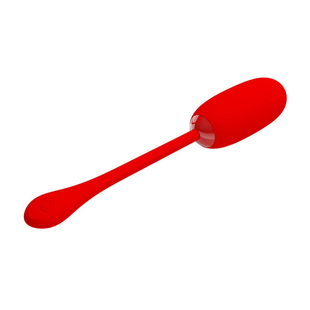 Pretty Love - Julius Uovo Vibrante Ricaricabile Impermeabile Rosso