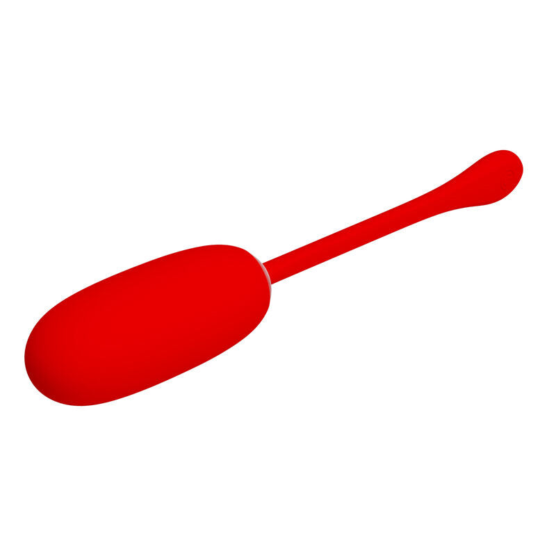 Pretty Love - Julius Uovo Vibrante Ricaricabile Impermeabile Rosso