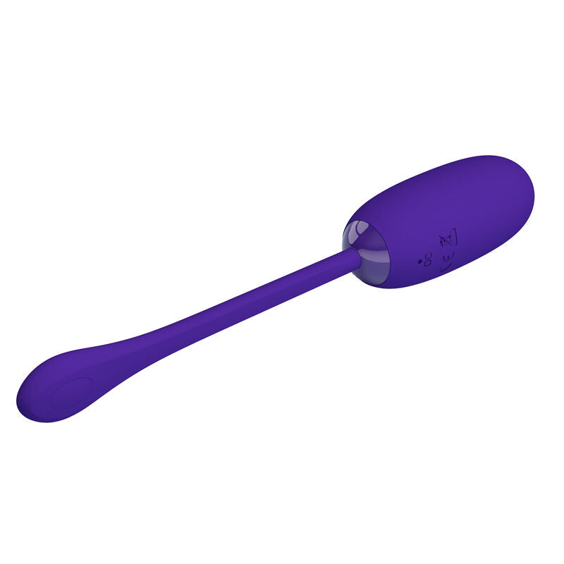 Pretty Love - Julius Uovo Vibrante Impermeabile E Ricaricabile Viola