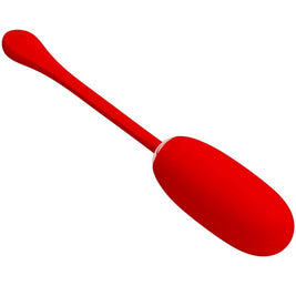Fun Toys Kirk Uovo Vibrante Ricaricabile in Silicone Rosso