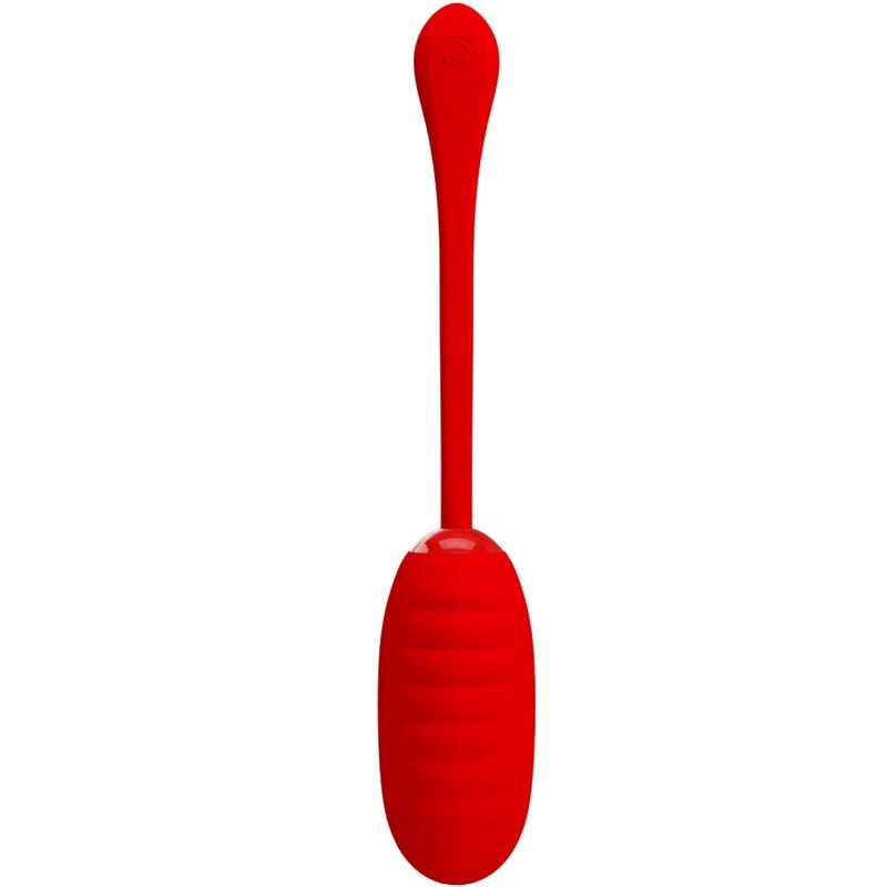 Fun Toys Kirk Uovo Vibrante Ricaricabile in Silicone Rosso - immagine 2