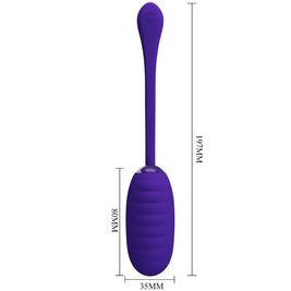Pretty Love - Kirk Uovo Vibrante Ricaricabile Viola