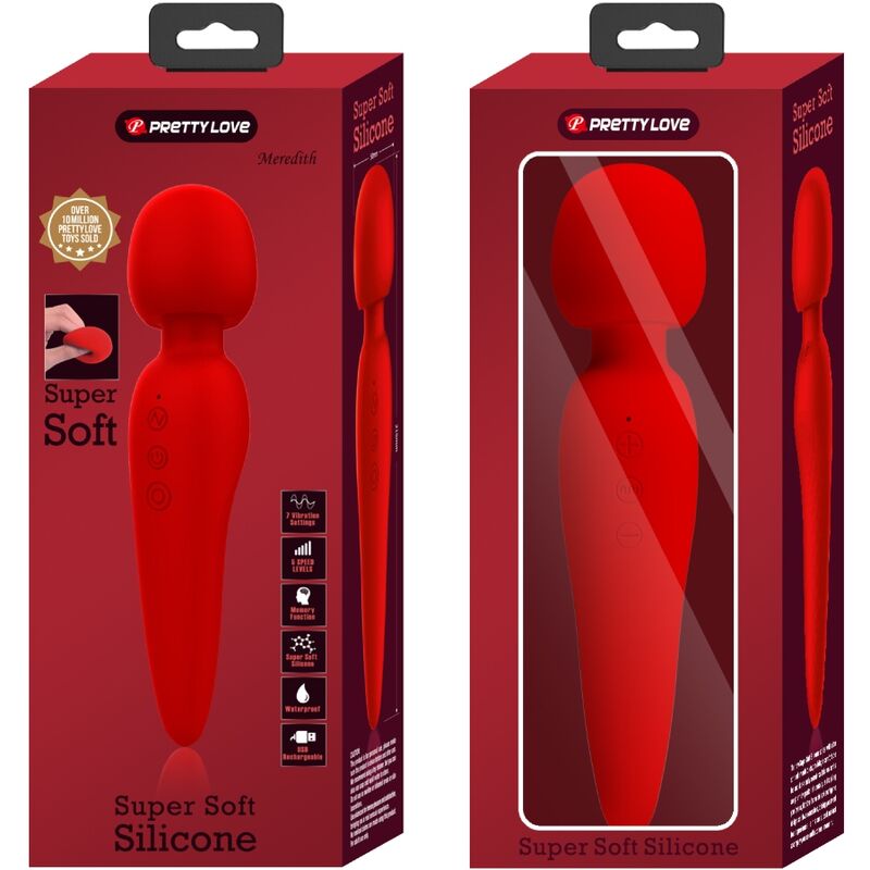 Intense Meredith Wand Massaggiatore 12 Modalità Ricaricabile - immagine 9