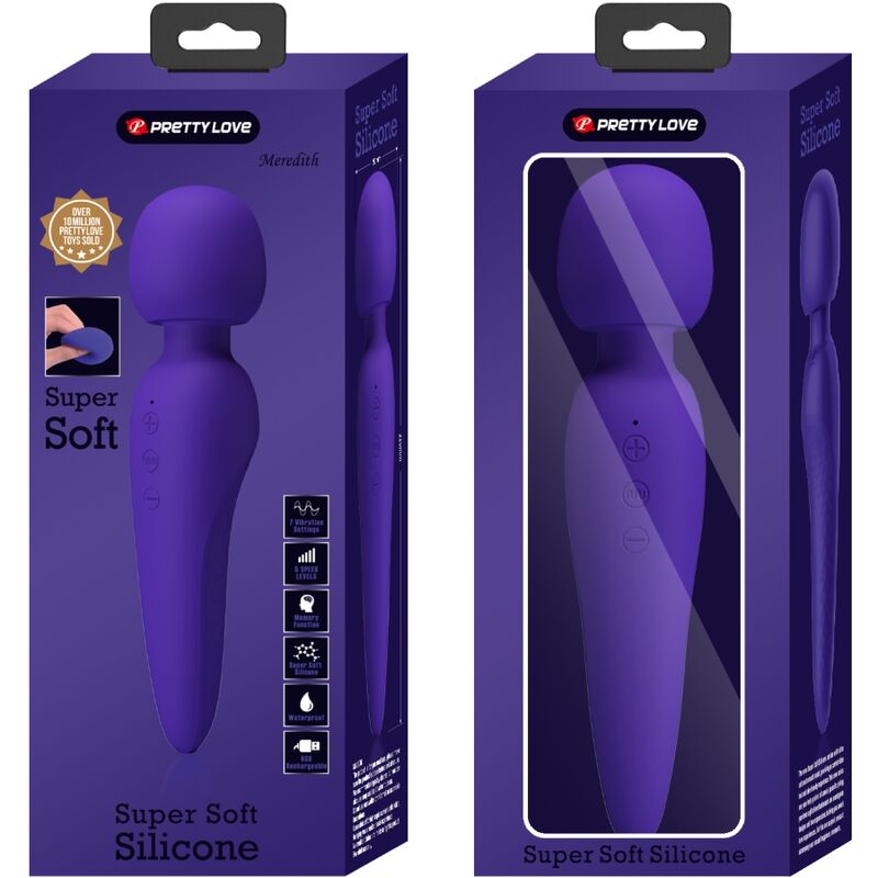 Intense Meredith Wand Vibratore 12 Modalità Ricaricabile - immagine 9